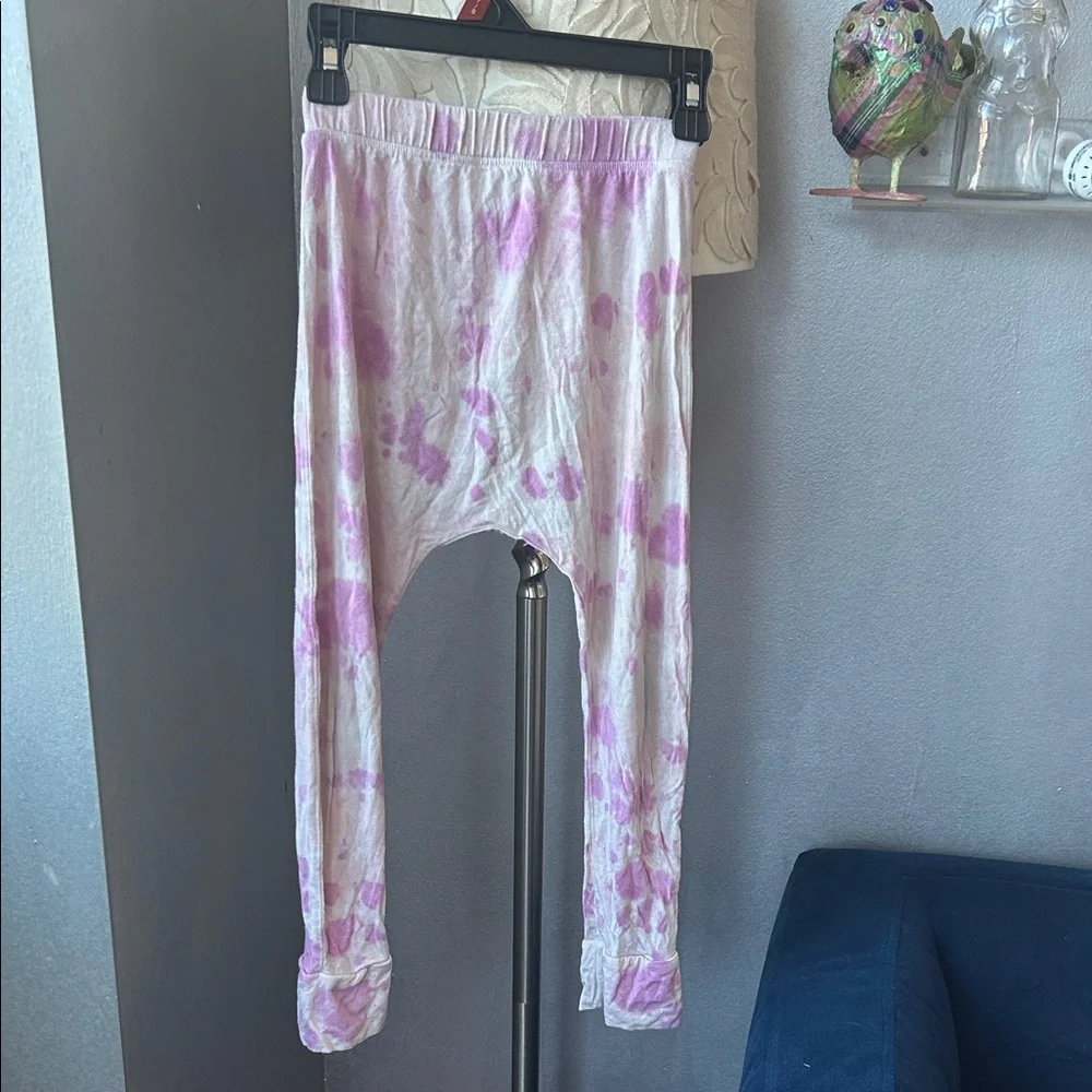 little moon society pink tied dyed lounge pants - Picture 1 of 6